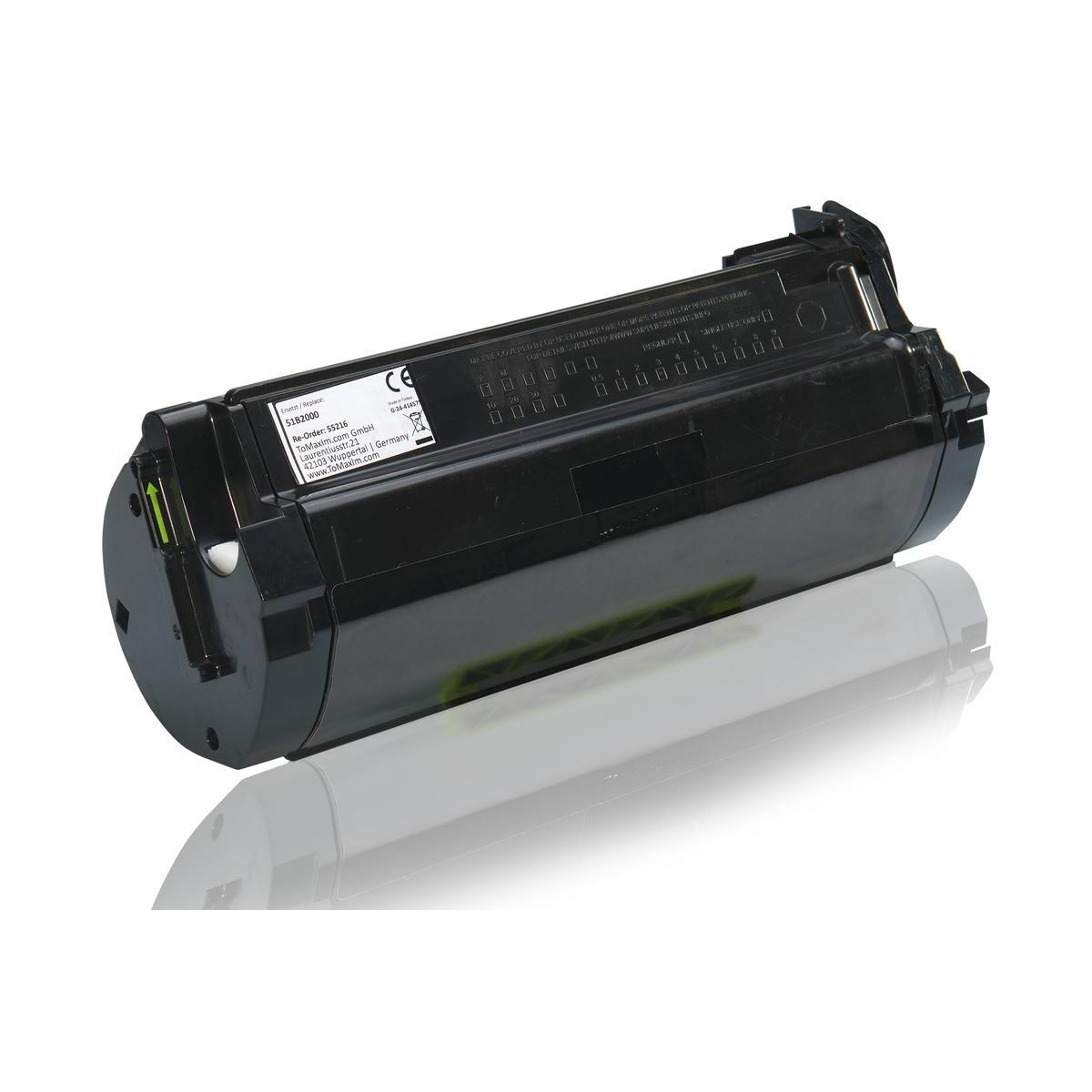 Toner Compatibile Lexmark Mx417 Ms417 51B2H00 Nero