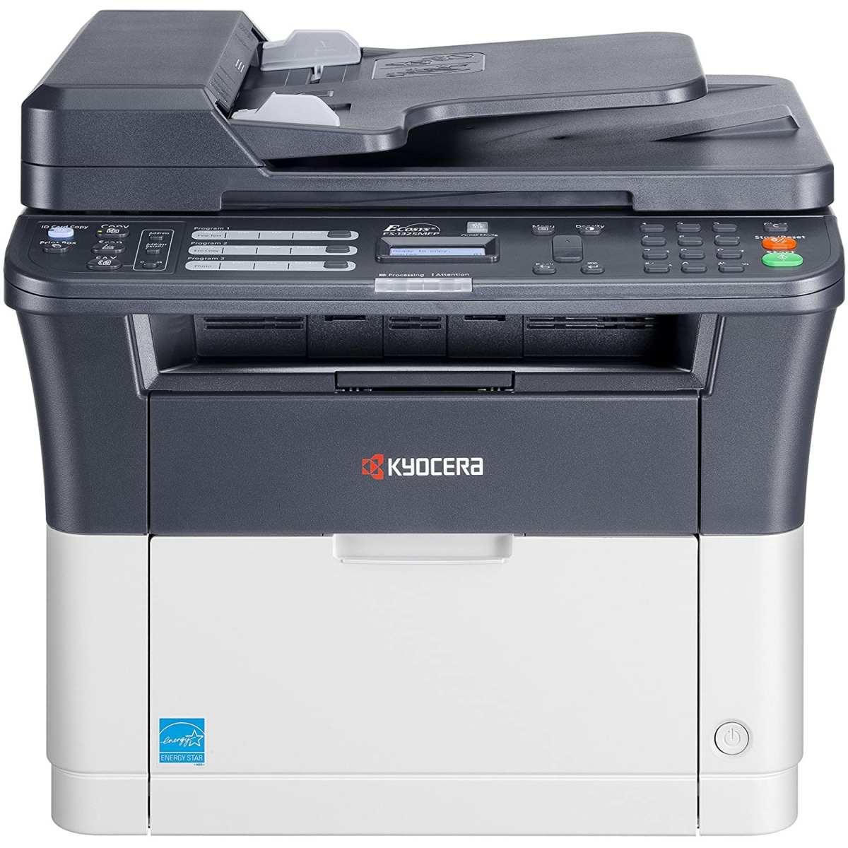 Kyocera Ecosys FS-1325MFP Stampante Laser Multifunzione Bianco e Nero: Stampa, Copia, Scansione, Fax. 25 pagine al minuto Printer 4-in-1 con FAX+DUPLEX Printing
