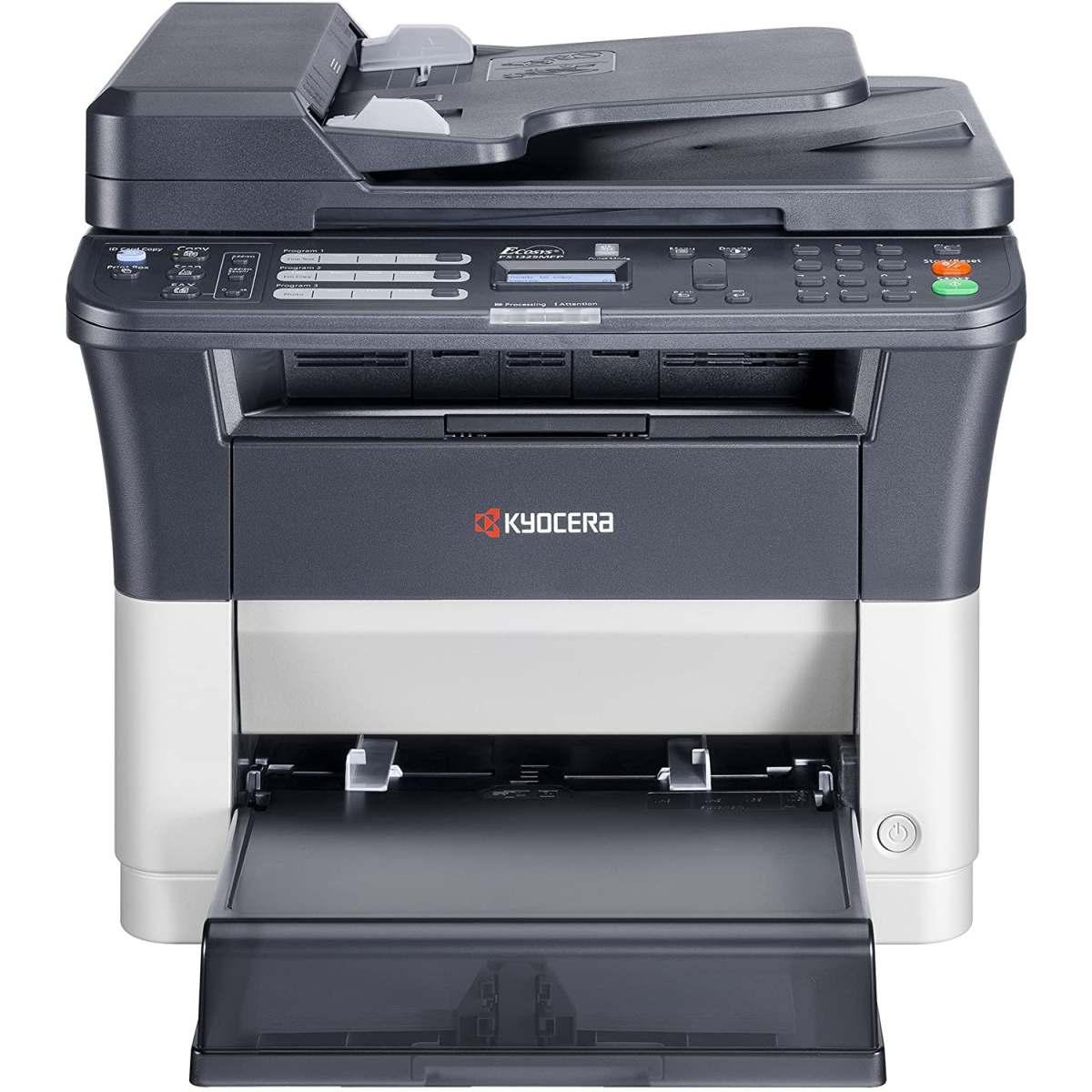 Kyocera Ecosys FS-1325MFP Stampante Laser Multifunzione Bianco e Nero: Stampa, Copia, Scansione, Fax. 25 pagine al minuto Printer 4-in-1 con FAX+DUPLEX Printing