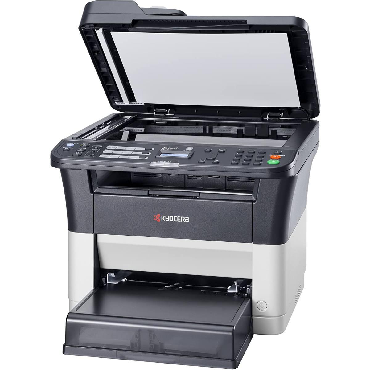 Kyocera Ecosys FS-1325MFP Stampante Laser Multifunzione Bianco e Nero: Stampa, Copia, Scansione, Fax. 25 pagine al minuto Printer 4-in-1 con FAX+DUPLEX Printing
