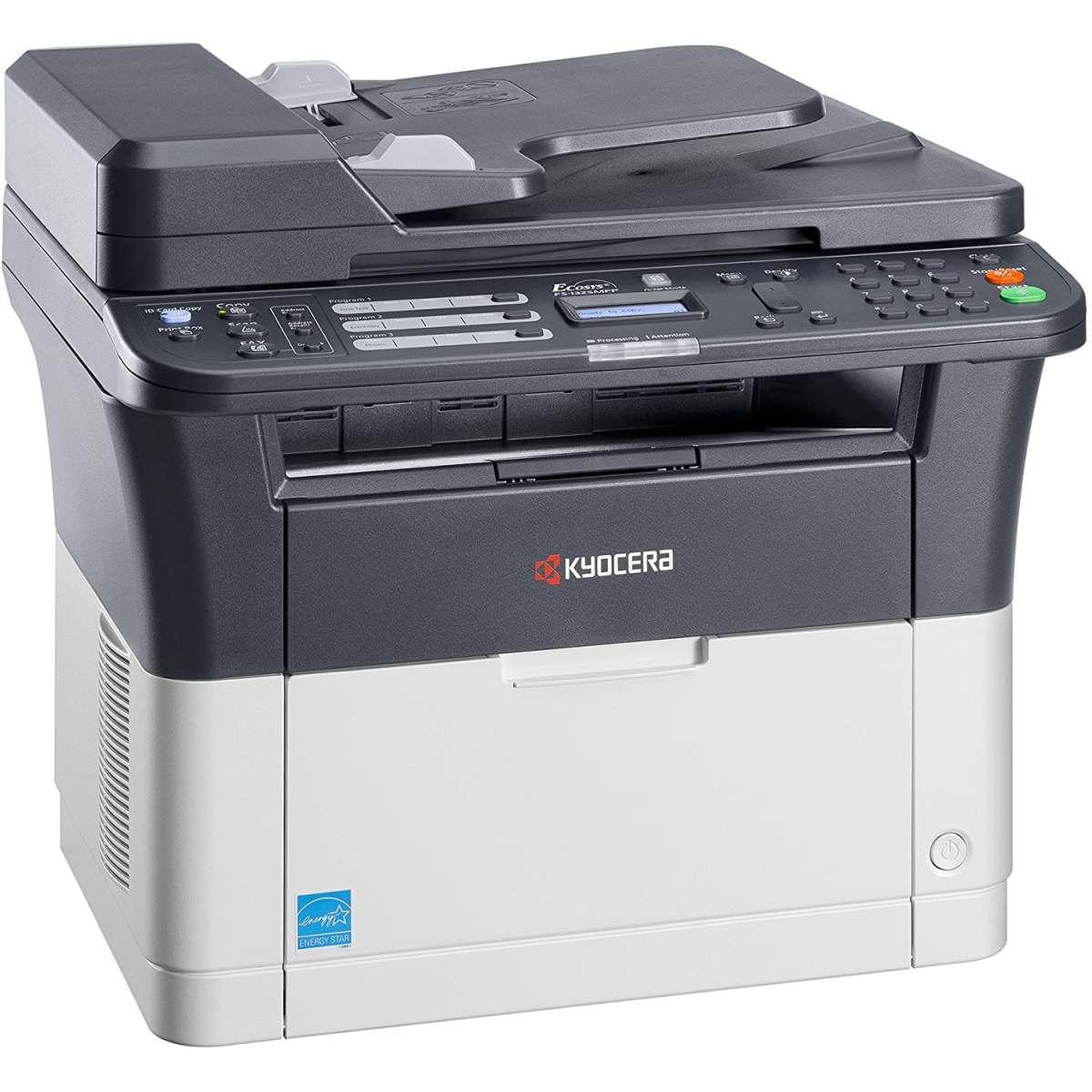 Kyocera Ecosys FS-1325MFP Stampante Laser Multifunzione Bianco e Nero: Stampa, Copia, Scansione, Fax. 25 pagine al minuto Printer 4-in-1 con FAX+DUPLEX Printing