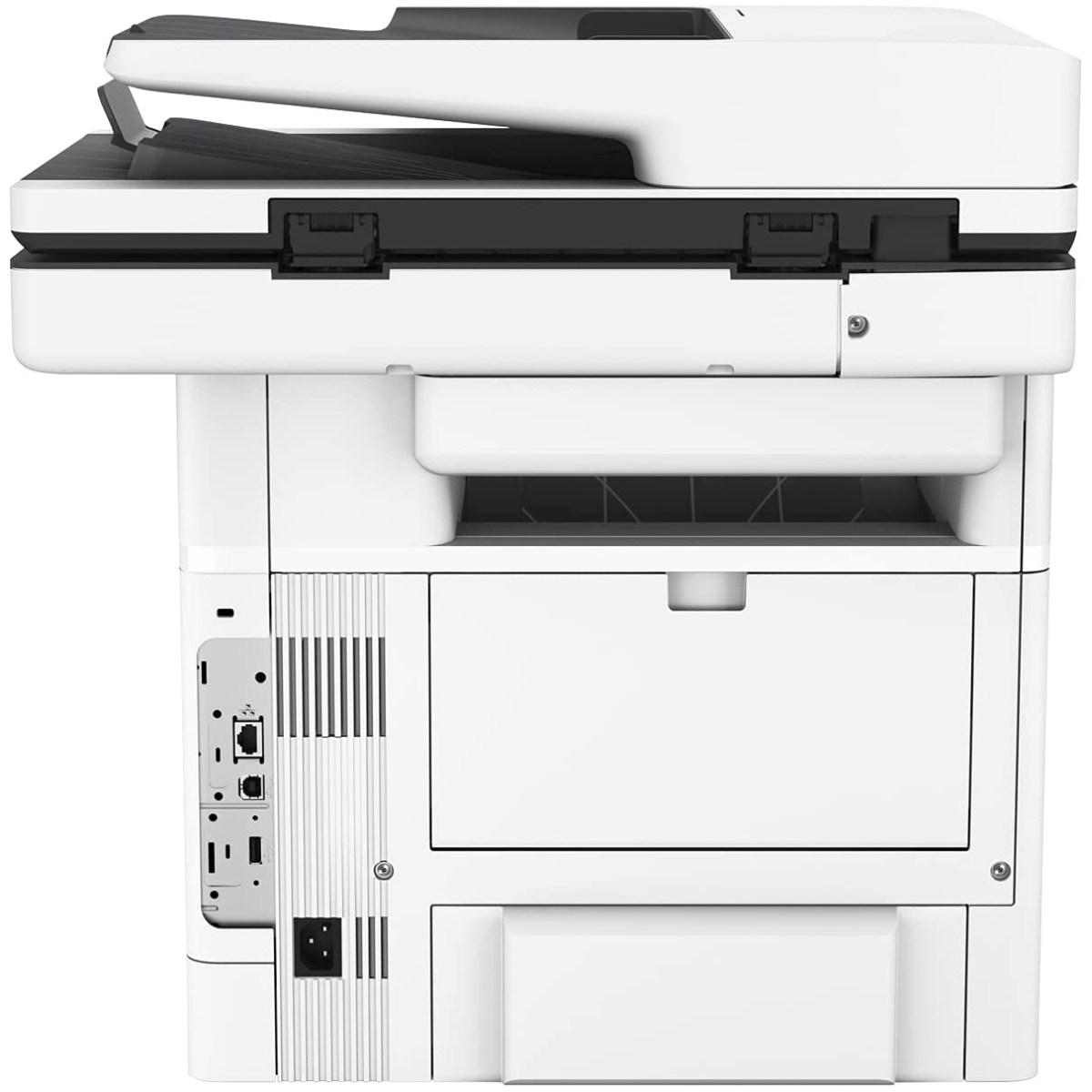 HP LaserJet Enterprise M528dn 1PV64A, Stampante Multifunzione A4, Stampa Fronte e Retro Automatica in b/n, 43 ppm, USB, Gigabit Ethernet, Fax Opzionale, HP Smart, Schermo Touch da