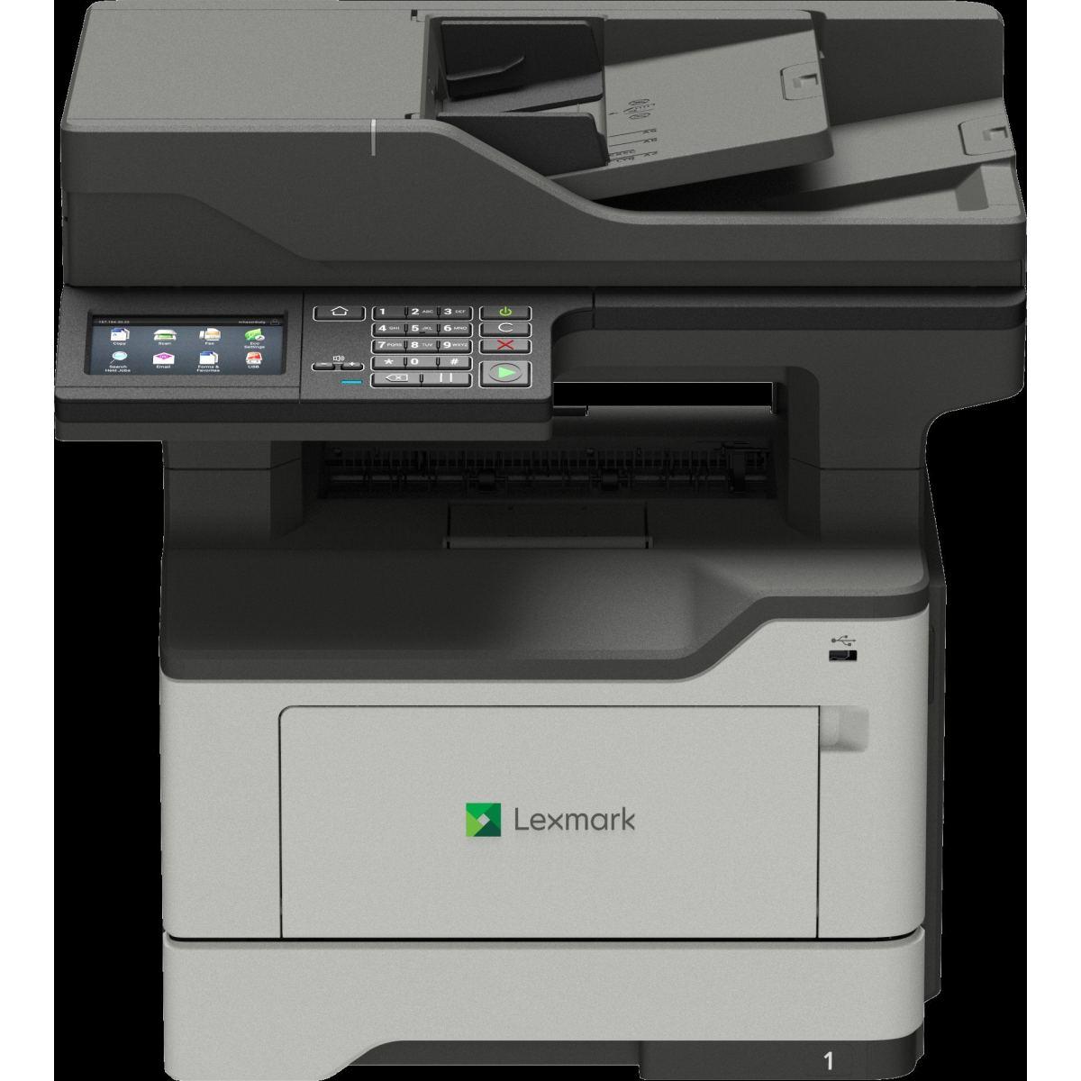 LEXMARK MX521de MFP mono laser printer