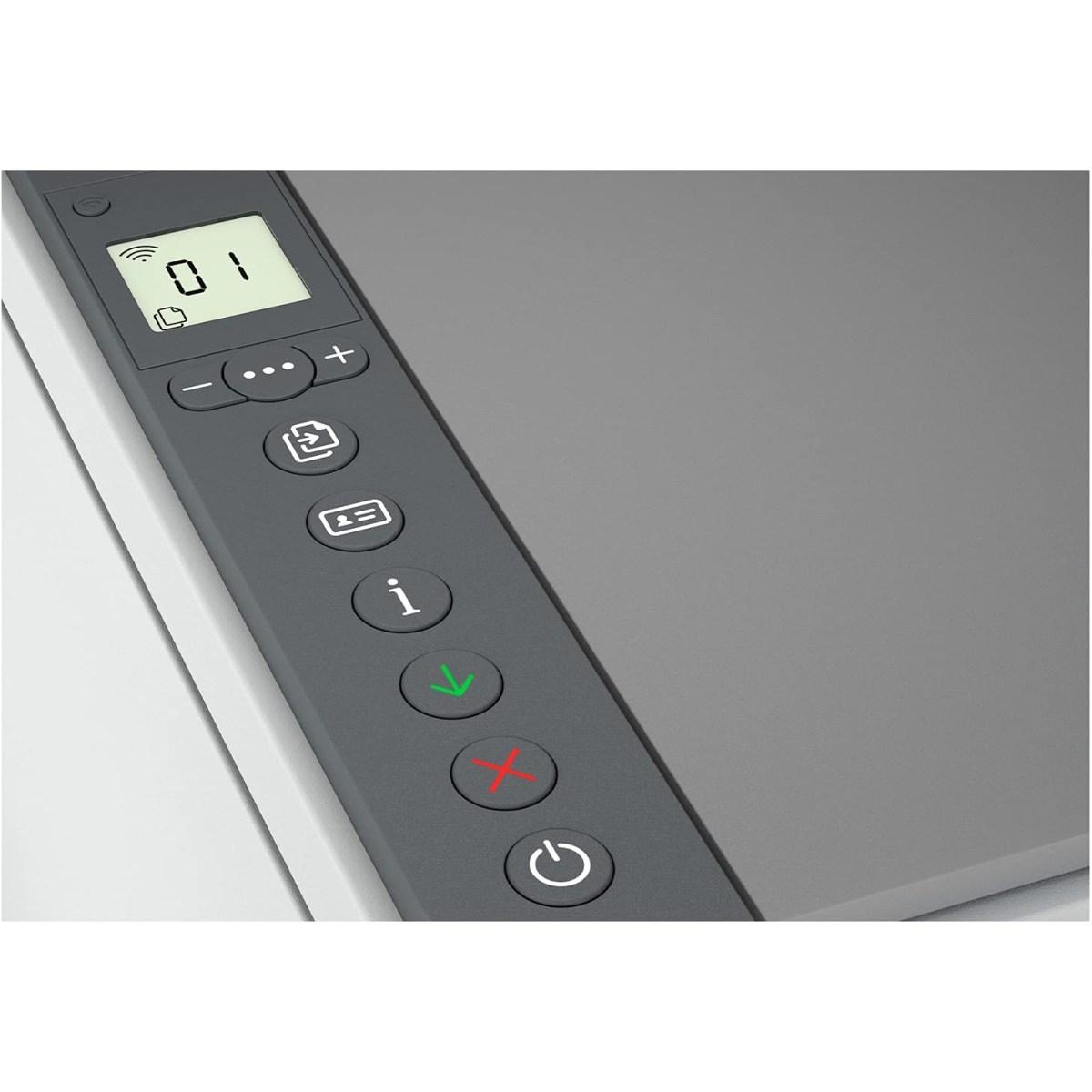 HP LaserJet M234dw 6GW99F, Stampante a Singola Funzione A4, Stampa Fronte e Retro Automatica in b/n, 29 ppm, USB, Wi-Fi, Ethernet, HP Smart, No Fax, No ADF, Schermo LCD a icone, Gr