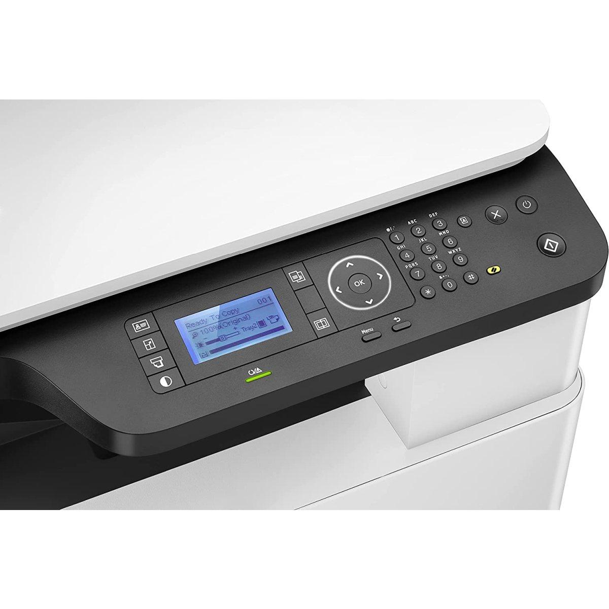 HP LaserJet M442dn 8AF71A, Stampante Multifunzione A4, Stampa Fronte e Retro Automatico in b/n, 24 ppm, Copia, Scansiona, Ethernat, USB, HP Smart, Schermo LCD, No WiFi, No Fax e No