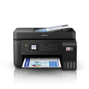Epson ecotank et-4800 stampante multifunzione a4 (stampa, copia, scansione, fax) adf, display ldc 3.7cm, usb, wi-fi, wi-fi direct, ethernet, epson smart panel, airprint, serbatoi f