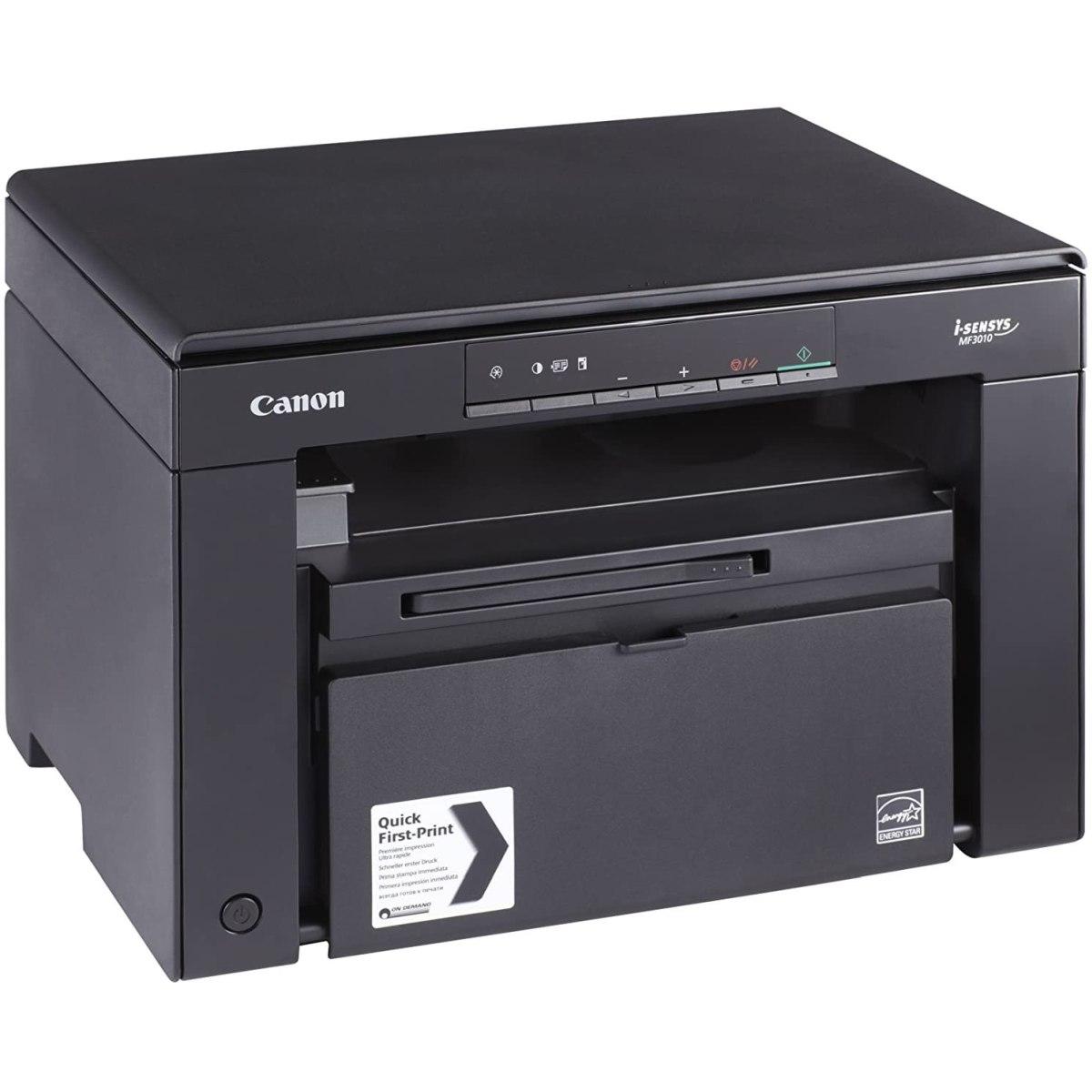 Canon i-Sensys MF3010 Stampante Laser Multifunzione Monocromatica, colore: Nero