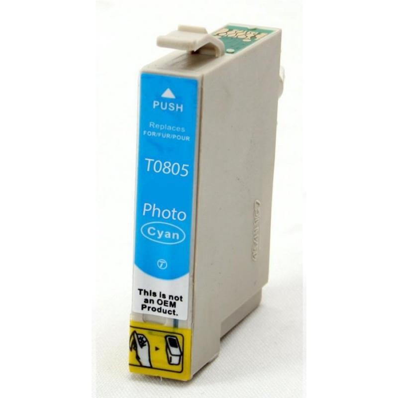 Cartuccia Compatibile Epson T0805 Ciano Chiaro